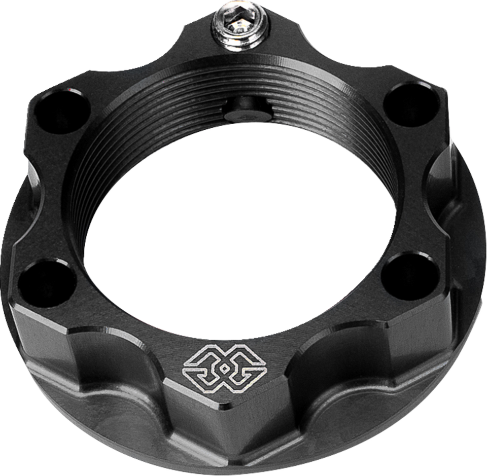 Top Yoke Nut - ACMA - Black - Lutzka's Garage