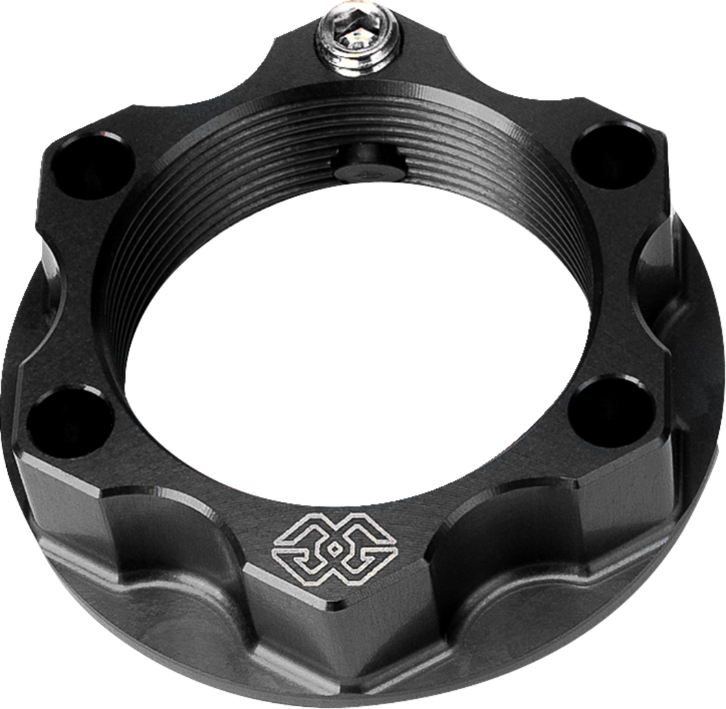 Top Yoke Nut - ACMA - Black - Lutzka's Garage