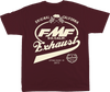 Fuel T-Shirt - Maroon - Small - Lutzka's Garage