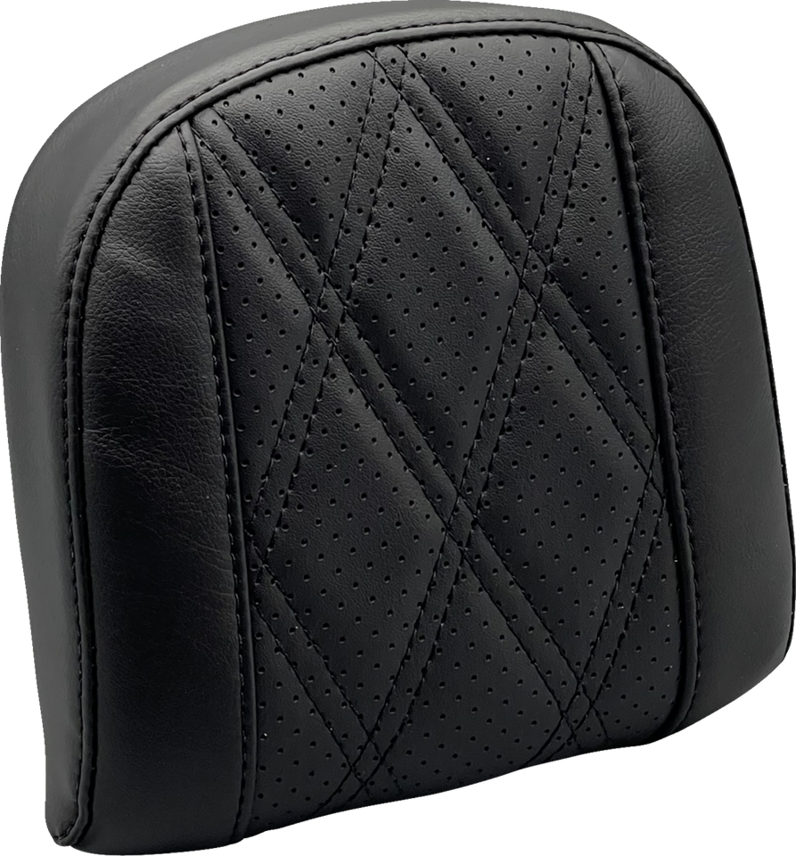 Sissy Bar Pad - Small - GT2/HR2 - Perforated Black - Lutzka's Garage