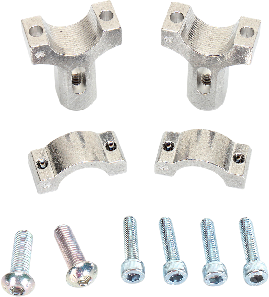 Handguard Clamp - Aluminum - Silver - Lutzka's Garage