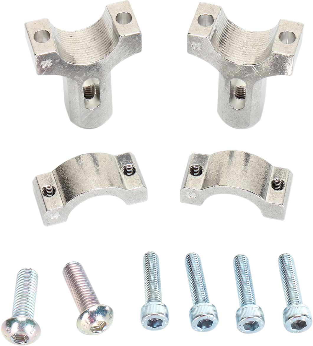 Handguard Clamp - Aluminum - Silver - Lutzka's Garage