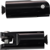 Front Footpeg Mounts - Black - Lutzka's Garage