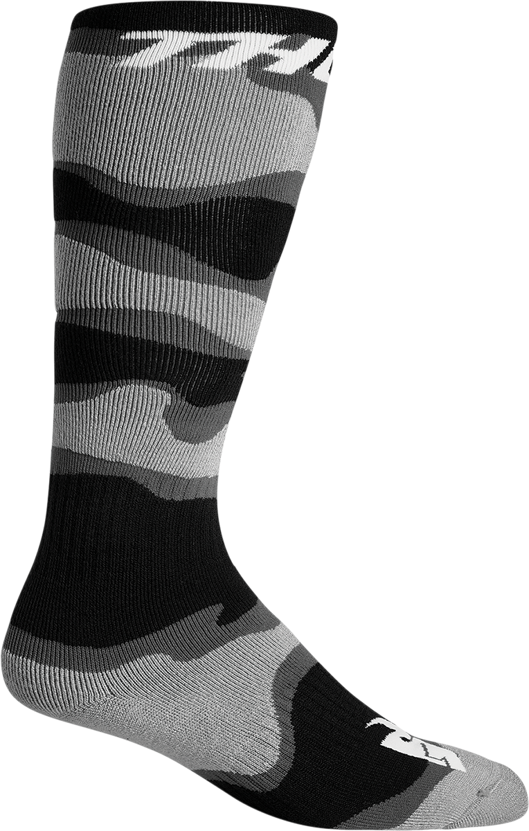 MX Camo Socks - Gray/White - Size 6-9 - Lutzka's Garage