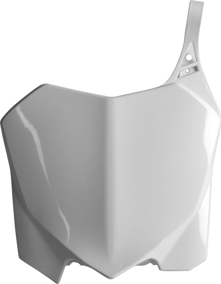 Number Plate - OEM White - Honda/Sherco