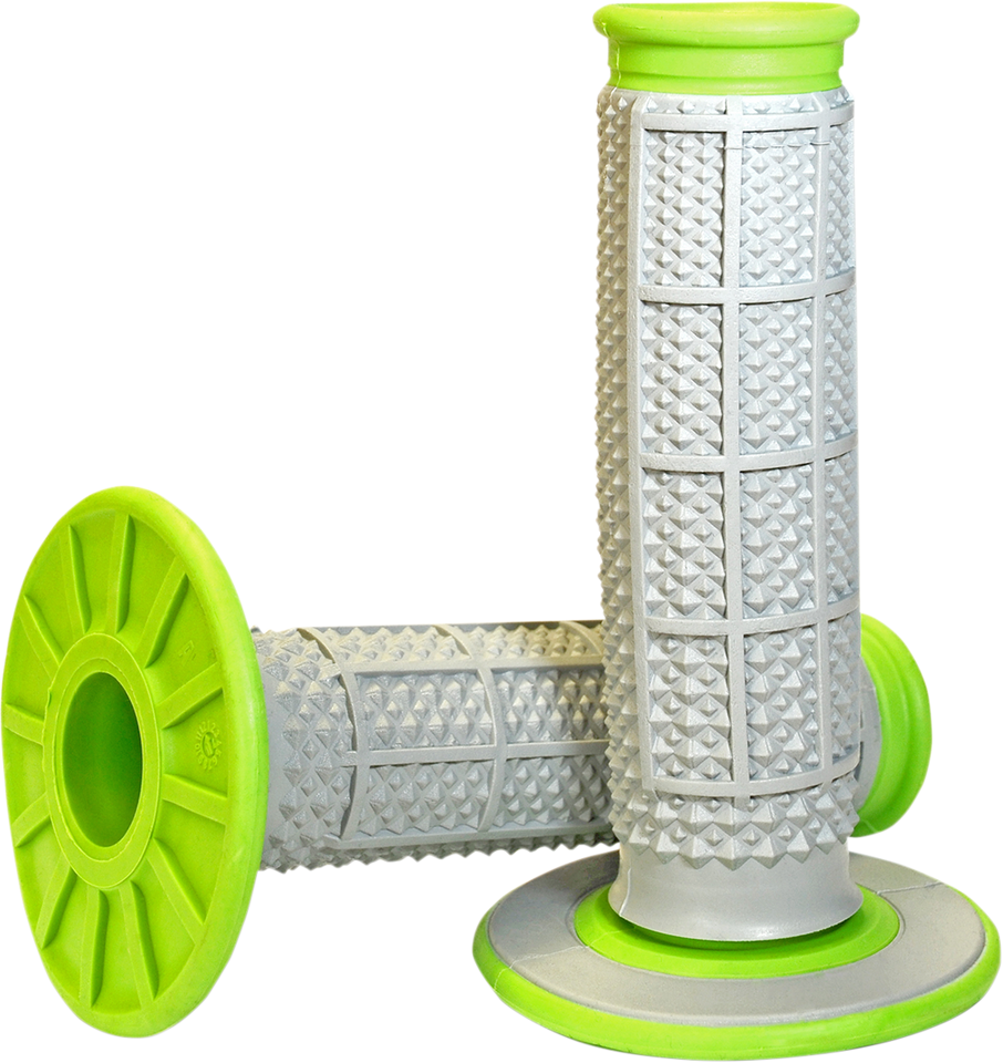 Grips - Tapered - Green - Lutzka's Garage