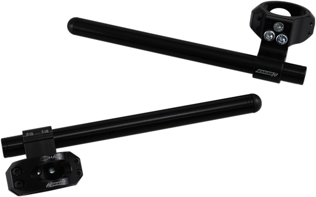 Handlebar - Clip-On - Halo - Riser - 50 mm - Black - Lutzka's Garage