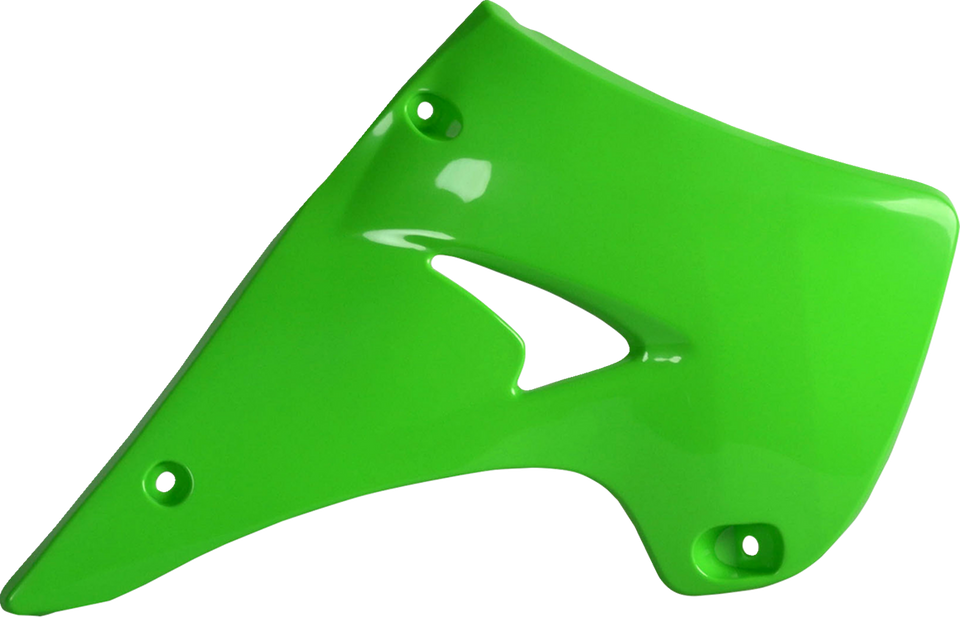 Radiator Cover - OEM Green - KX 125/250