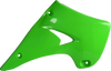 Radiator Cover - OEM Green - KX 125/250