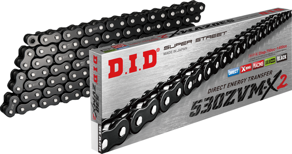 530 ZVM-X2 Chain - Black - 120 Links - Lutzka's Garage