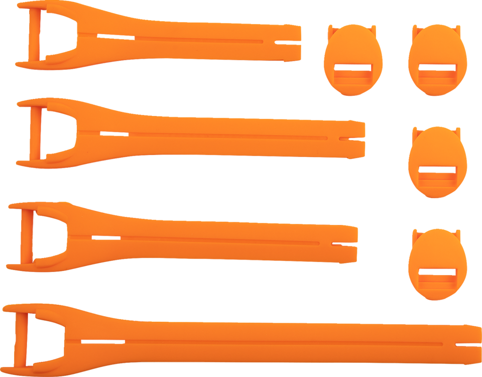 Qualifier Boot Strap Kit - Orange - Size 10-15 - Lutzka's Garage