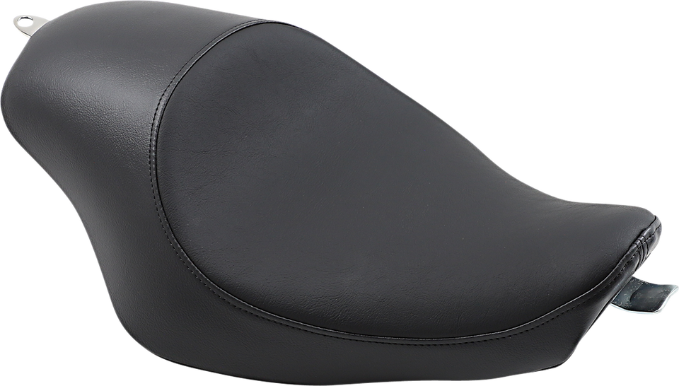 3/4 Solo Seat - Black - Smooth - XL 04-22 - Lutzka's Garage