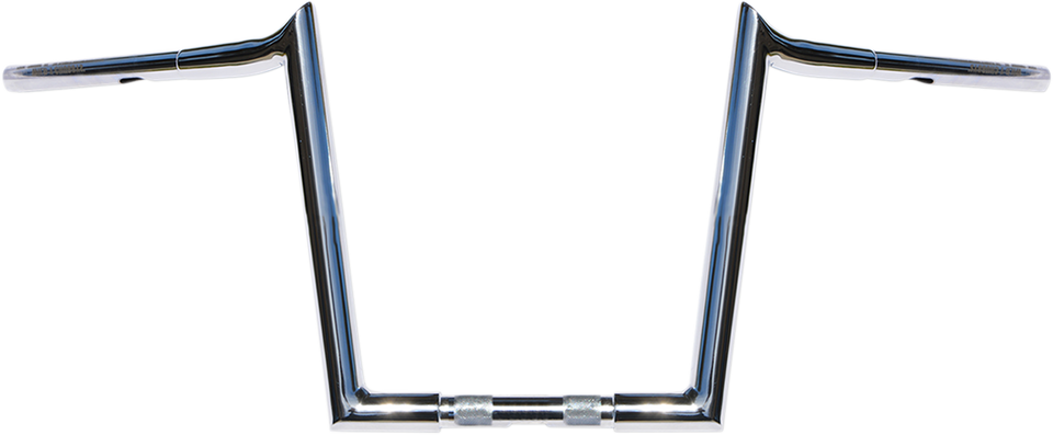 Handlebar - Hooked - 12" - Chrome - Lutzka's Garage