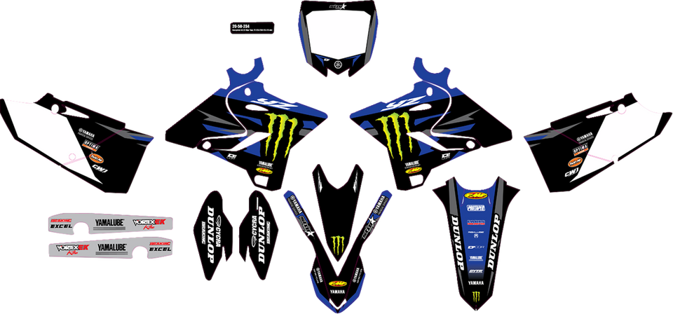 Graphic Kit - Monster Energy - Star