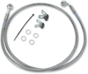 Brake Line - Front - +6" - Stainless Steel - Lutzka's Garage