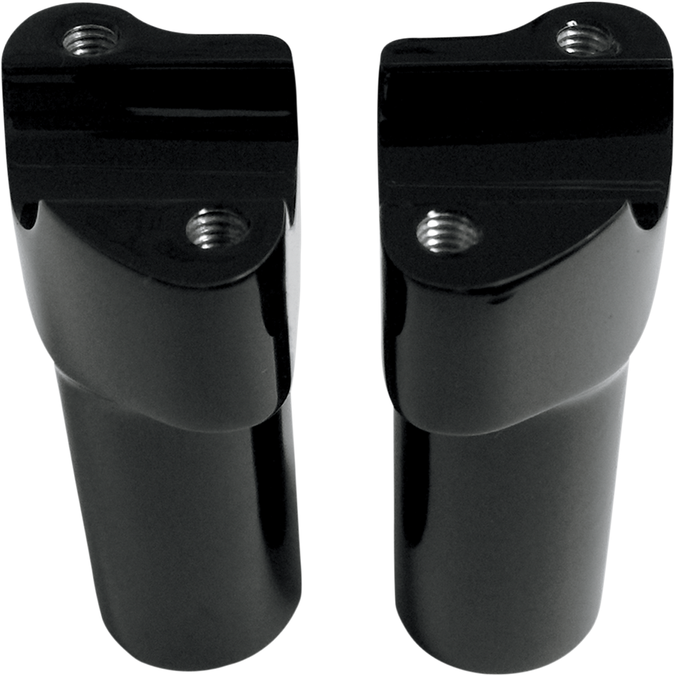 Risers - 4" - Buffalo - Top - Black - Lutzka's Garage