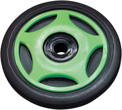 Idler Wheel with Insert/Bearing 6205-2RS - Green - Group 1 - 5.63