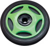 Idler Wheel with Insert/Bearing 6205-2RS - Green - Group 1 - 5.63" OD x 0.625" ID - Lutzka's Garage