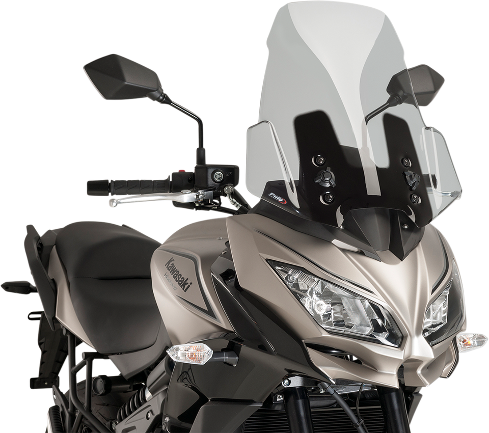 Race Windscreen - 19-3/4" - Light Smoke - Kawasaki - Lutzka's Garage