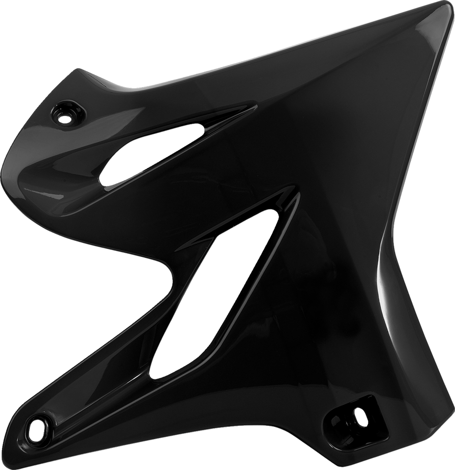 Radiator Cover - Black - YZ 125/250 - Lutzka's Garage