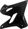 Radiator Cover - Black - YZ 125/250 - Lutzka's Garage