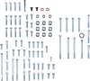 Engine Fastener Kit - Honda CR