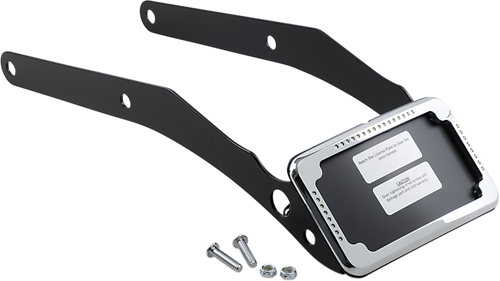 LP Plate Frame & Mount with Signals - FLSL/FXBB - Chrome - Lutzka's Garage