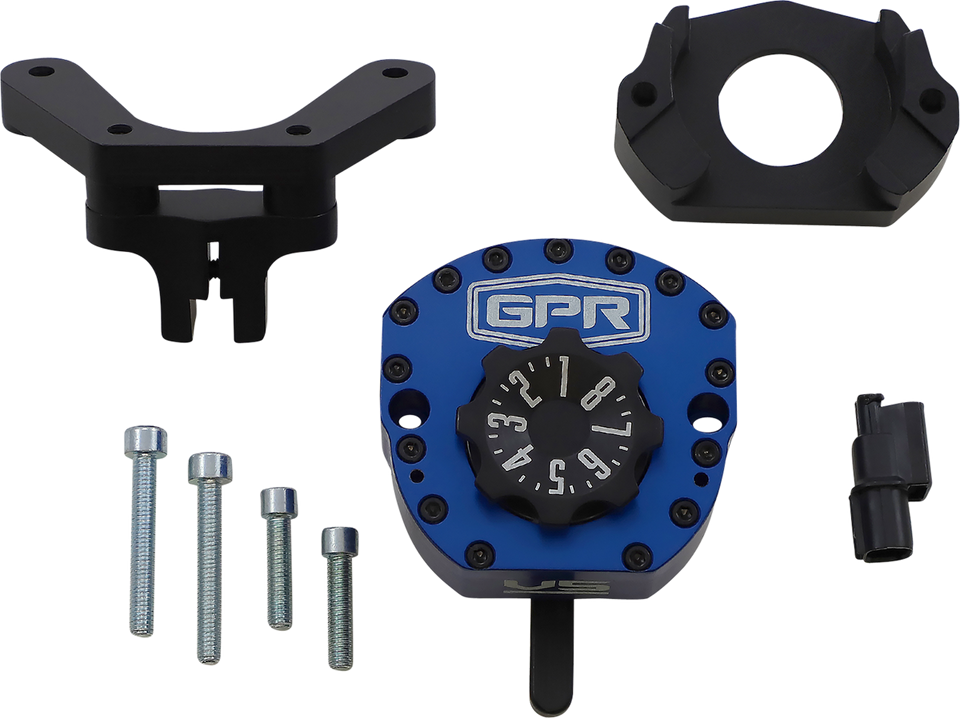 V5-S Steering Damper - Blue - GSXR1000 - Lutzka's Garage