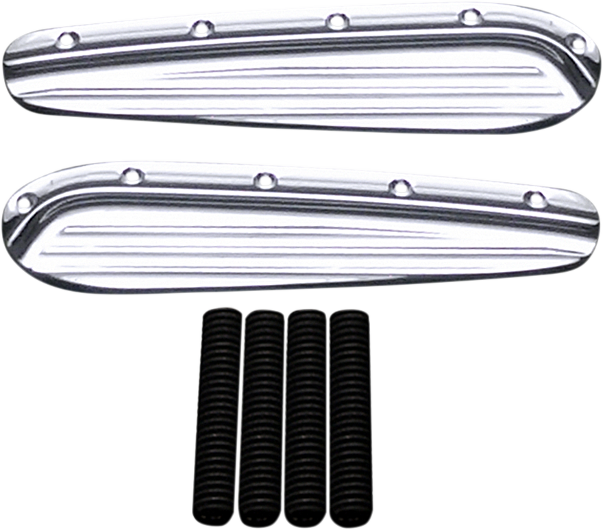 Turn Signal Eliminators - Dimpled - Chrome - Lutzka's Garage