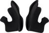 Air Intake Cheek Pads - Black - XS - Lutzka's Garage