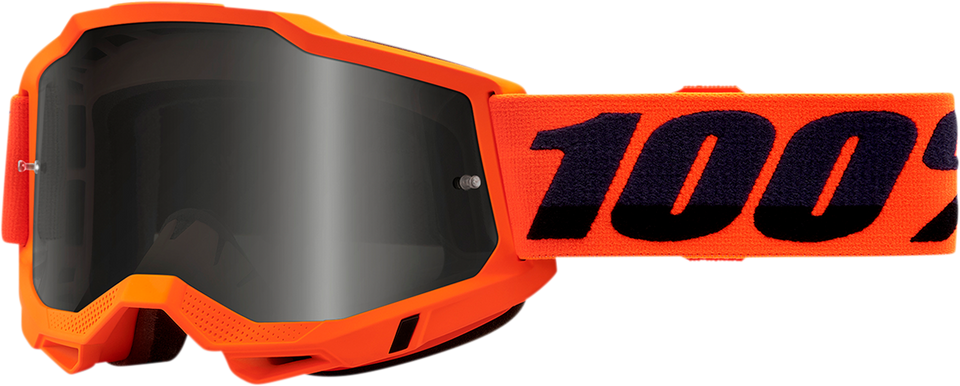 Accuri 2 Sand Goggles - Neon Orange - Smoke - Lutzka's Garage
