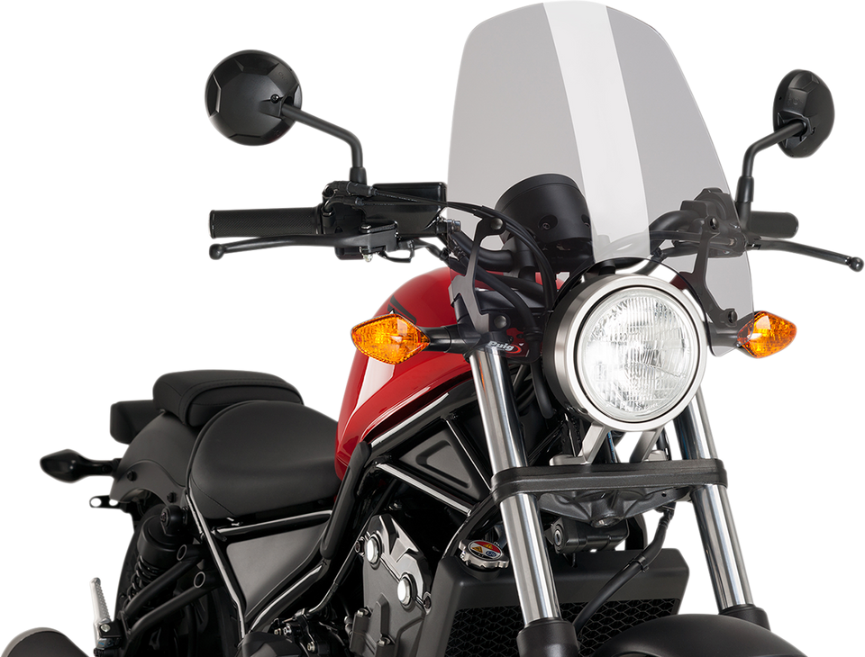 New Generation Windscreen - 16-1/2" - Smoke - Rebel 500