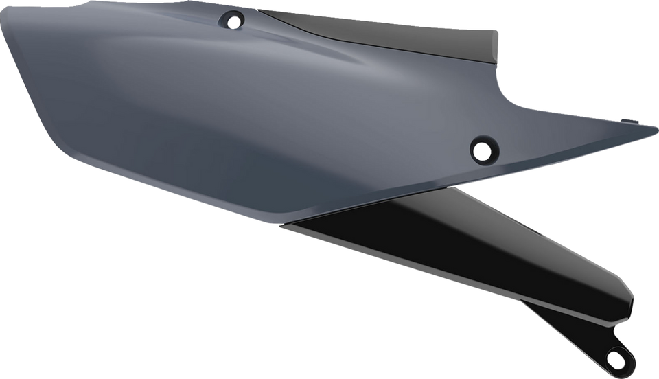 Side Panels - Gray/Black - YZF 450 - Lutzka's Garage