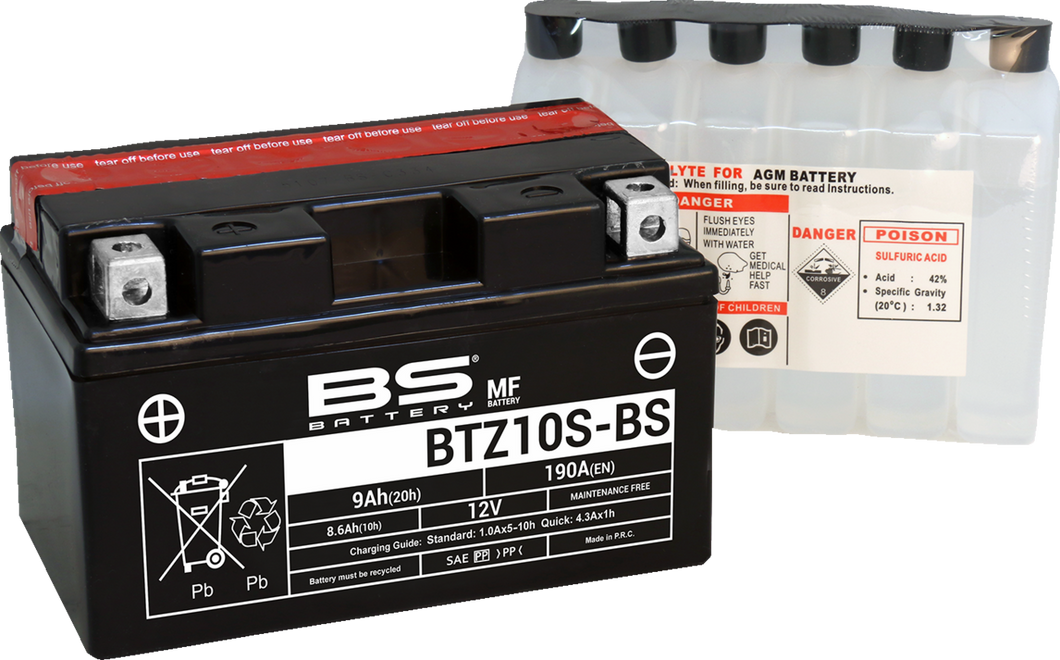 Battery - BTZ10S-BS (YTZ)