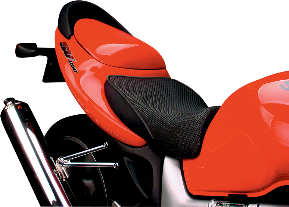 World Sport™ Performance Seat - Black - Carbon FX - with Cover - Suzuki 99-02 - Lutzka's Garage