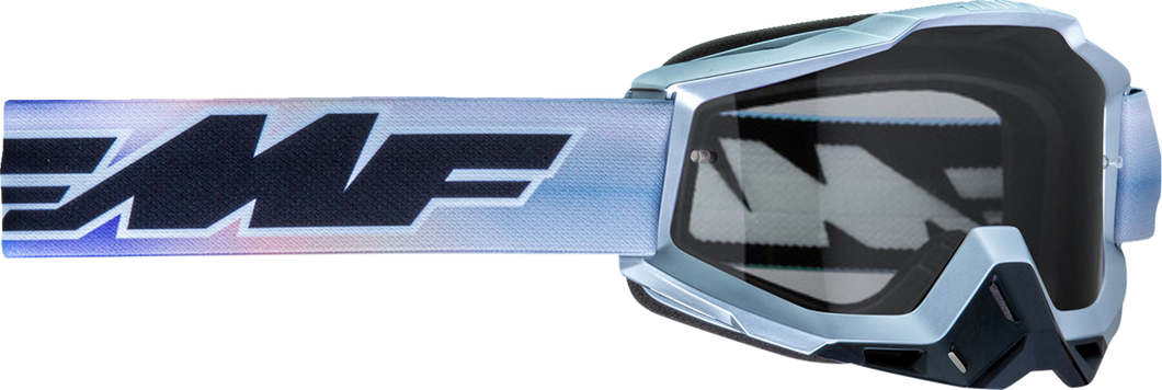 PowerBomb Goggles - Afterburn - Blue/Purple/Gray - Clear - Lutzka's Garage