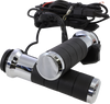 Grips - Heated - Titan-X - 1" - Chrome - Lutzka's Garage