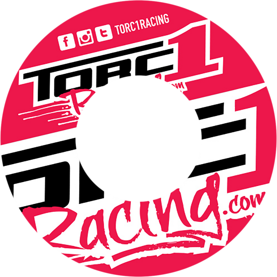 Grip Donuts - Orange/White - Lutzka's Garage