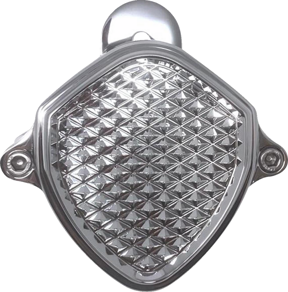 Billet Aluminum Horn - Diamondback - Chrome - Lutzka's Garage