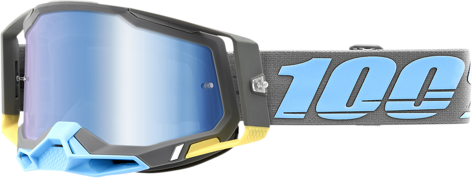 Racecraft 2 Goggles - Trinidad - Blue Mirror - Lutzka's Garage