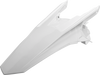 Fender - Rear - White - SX/SX-F | XC/XC-F - Lutzka's Garage
