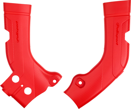 Frame Guards - Red - CRF 450R/450RX - Lutzka's Garage