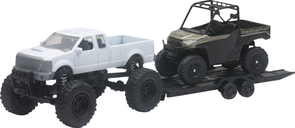 Pick Up w/ Polaris Ranger XP1000 EPS - Black/White/Red - Lutzka's Garage