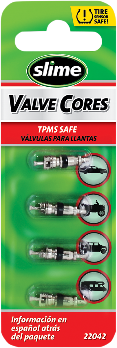 Valve Cores - Straight - Black/Silver/Raw - Lutzka's Garage