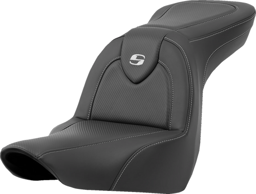 Roadsofa™ Carbon Fiber Seat - Carbon Fiber - without Backrest - FXLR/FLSB 18-23 - Lutzka's Garage