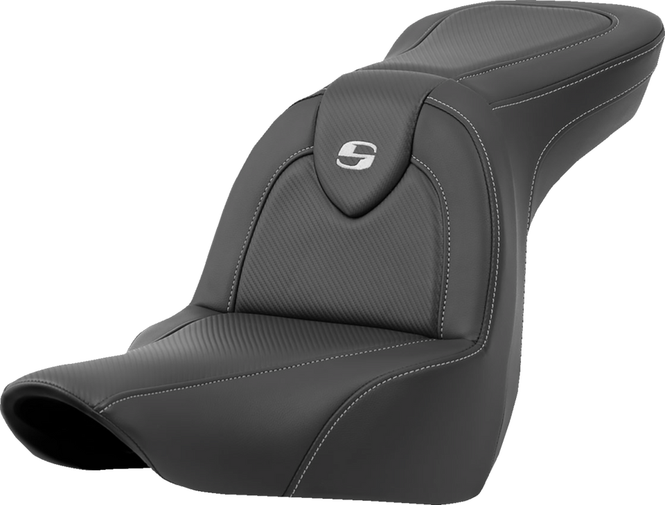 Roadsofa™ Carbon Fiber Seat - Carbon Fiber - without Backrest - FXLR/FLSB 18-23 - Lutzka's Garage