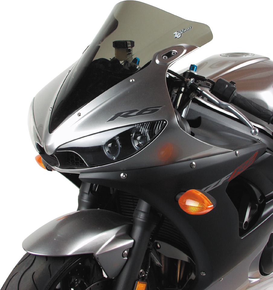 Double Bubble Windscreen - Smoke - YZF-R6