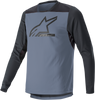 Drop 6.0 V2 Long-Sleeve Jersey - Black/Gray - Small - Lutzka's Garage