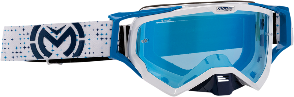 XCR Goggles - Pro Stars - White/Black - Lutzka's Garage