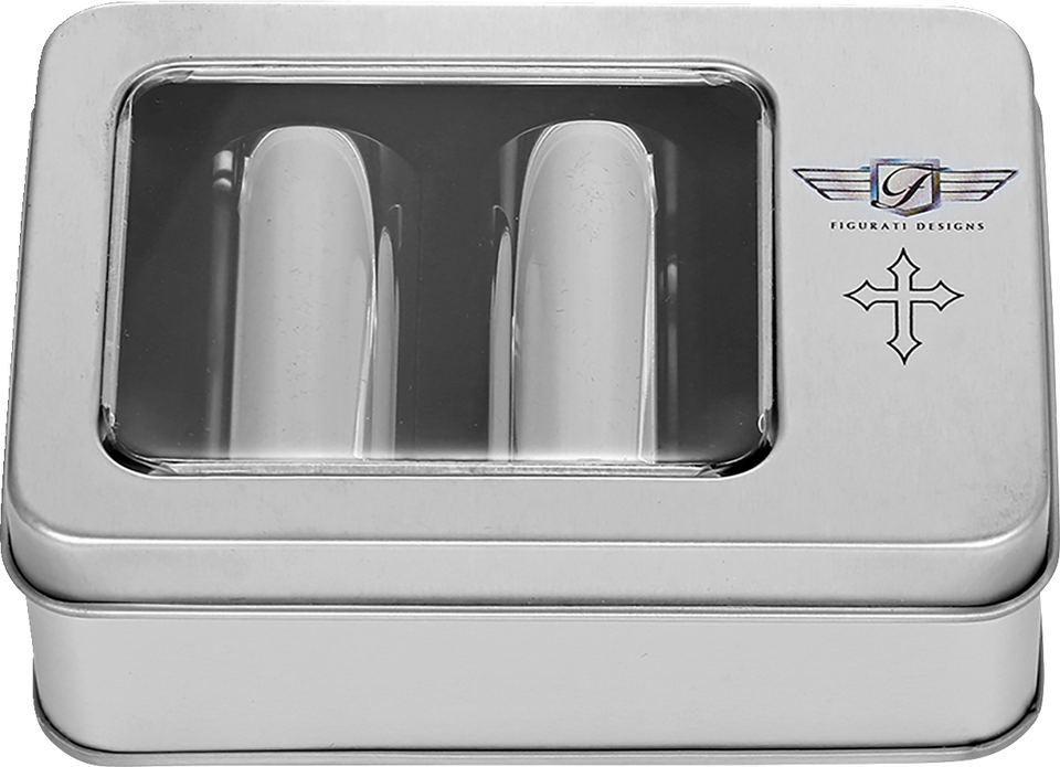 Docking Hardware Covers - Cross - Long Stainless Steel